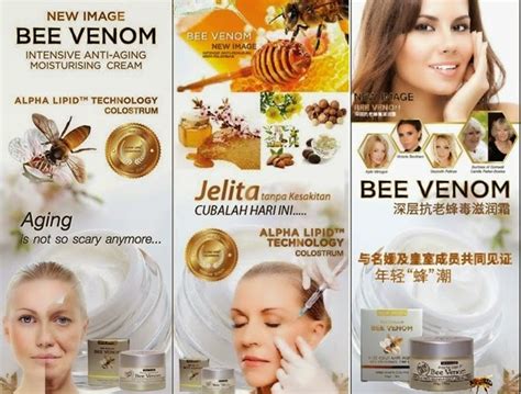 Bee venom is a complex mixture of compounds, which include proteins, peptides, amino acids, phospholipids, sugars, biogenic amines, volatile compounds, pheromones, and a high quantity of. ALPHA LIPID SHAPE UP promosi hebat Promosi Hebat