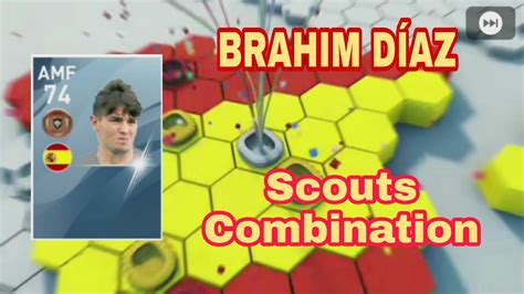 Kalulu #brahimdiaz #acmilan brahim diaz done deal with ac milan for 1 year loan he will using number 21 in ac milan skill and. BRAHIM DÍAZ Scouts Combination | PES 2020 Mobile - YouTube