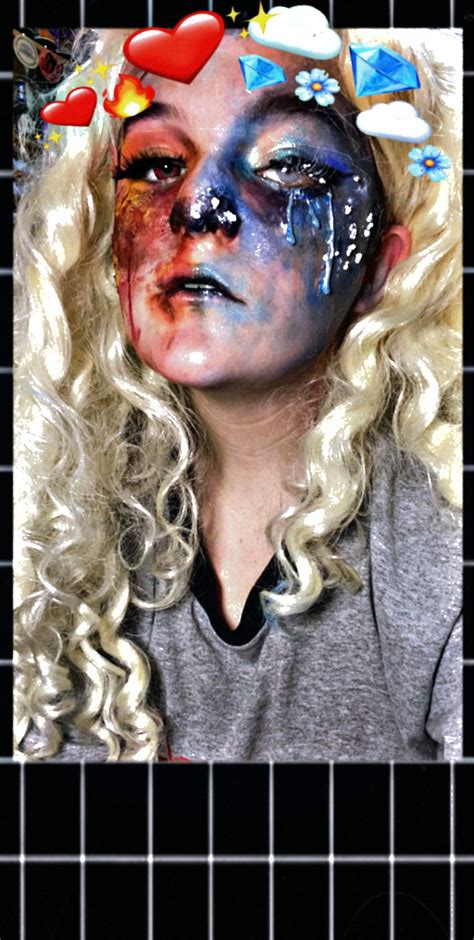 Tiktok makeup reverse snow miser heat miser. ️Hot Vs Cold💙 | Special Effects Makeup Amino