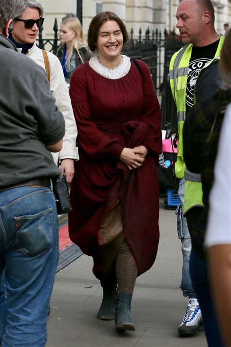 Winslet plays the role of 19th century english. Kate Winslet and Saoirse Ronan - "Ammonite" Set in London ...