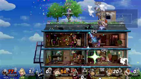 For more information about the game, you can visit the official site. Super Smash Bros Ultimate 8 Player CPU Battle on Tomodachi ...