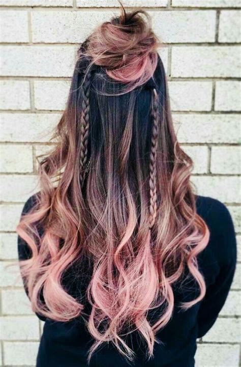 Four things to consider before dyeing your hair pink. Pin by Sally Johnson on Beautimous! | Dark ombre hair, Cool hair color, Hair styles