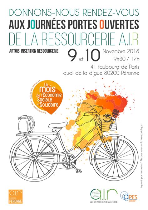 Préfecture mairie du 10e arrondissement 1 rue hittorf 75010 paris 2,52 km de paris 18ème arrondissement 01 58 80 80 80. La Ressourcerie AIR de Péronne vous ouvre ses portes ...