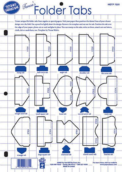 21 posts related to universal hanging folder tabs template. Dinglefoot's Scrapbooking | Folder tabs, Planner tabs, Planner bullet journal