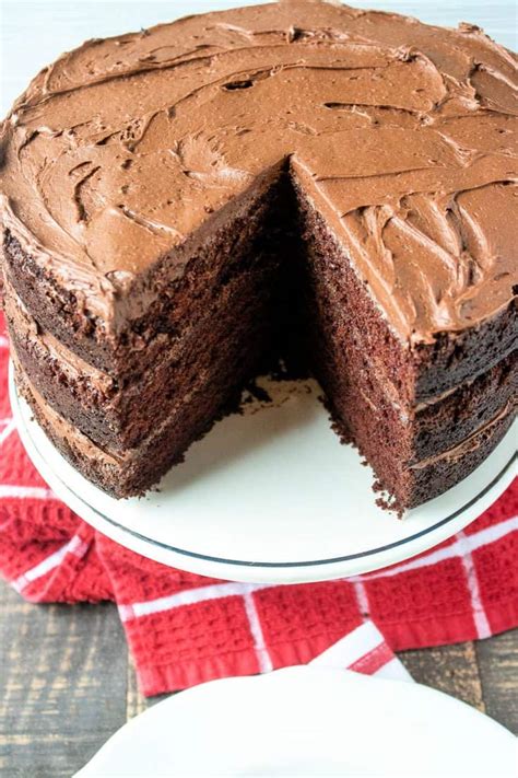 So that's what i made. Decadent Chocolate Layer Cake