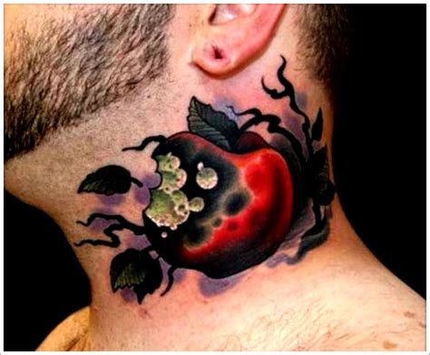 Blue lotus tattoo and the piercing lounge, madison (wisconsin). Rotten Apple Tattoo 100 cool apple tattoos - Tattoo Maze