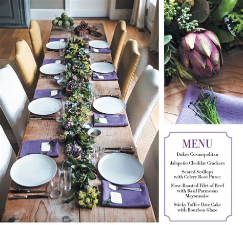 Easiest, freshest summer dinner ever. A table setting at Ina Garten's. | Entertaining table ...