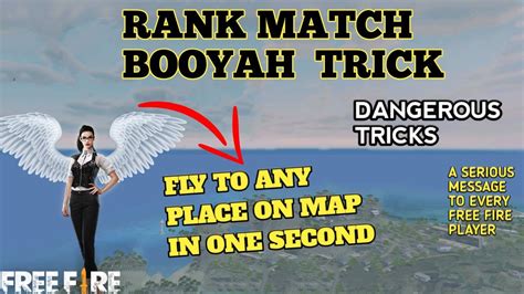 You can have a playmate and help in your skills to make booyah. Most Dangerous Tricks in Free Fire / Rank Match BOOYAH ...