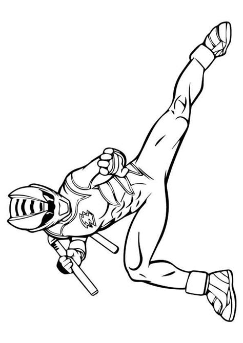 Power ranger printable coloring pages. Power Rangers Megaforce Gang 17 Coloring Page em 2020 ...