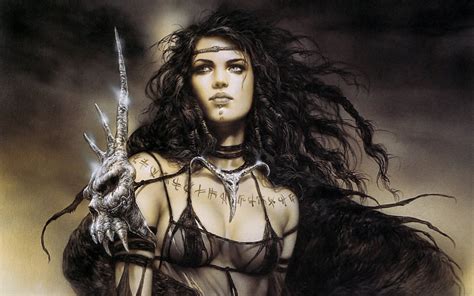 In the year 2010, mankind … LUIS ROYO fantasy warrior painting art sexy babe wallpaper | 1920x1200 | 407622 | WallpaperUP