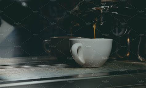 These machines do their best, but they aren't able to eliminate that mess. Coffee machine makes coffee. Artwork ~ Food & Drink Photos ...