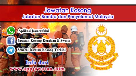 Jawatan kosong 2020 / jawatan kosong swasta 2020. Jawatan Kosong di Jabatan Bomba dan Penyelamat Malaysia ...