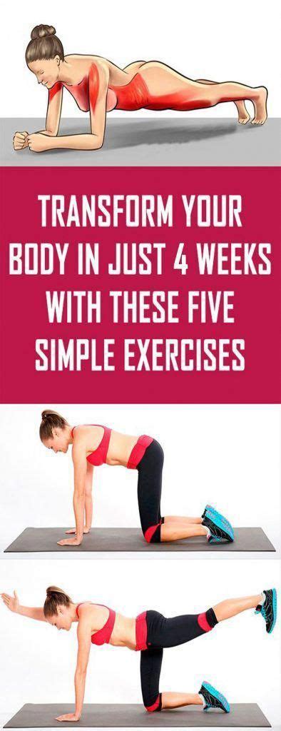 Simple exercises for jiggly arms 6. Transform Your Body in Just 4 Weeks With These Four Simple ...