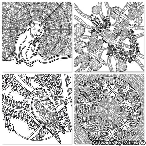 An integral part of australian aboriginal art, dot painting emerged in the 1970s during the papunya tula art movement. Pin by ann powers on Australian animals | Coloring books ...