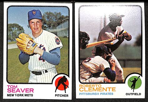 Add selected cards to my collection. Lot Detail - 1973 Topps Baseball Set - 1st 4 Series Up To Card #528