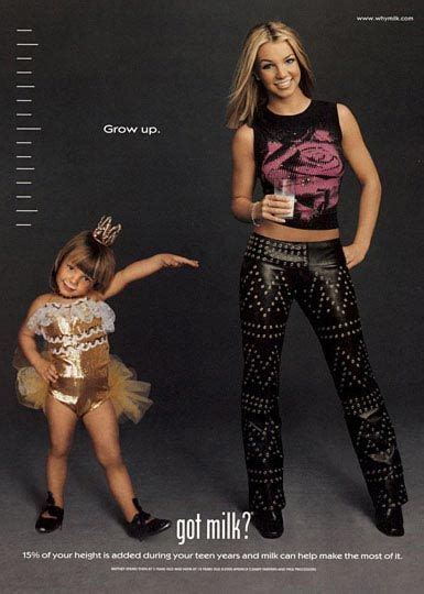 2000 s fashion through the decades. Britney Spears, 2000 - Photos - 'Got Milk?' These stars ...