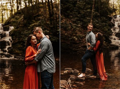 Fall_Engagement_Session_Fun_Adventurous_Couple_Waterfall_Elopement ...