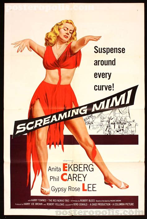 Check back later to watch on demand. sloth unleashed — posteropolis: Screaming Mimi, US one-sheet,...