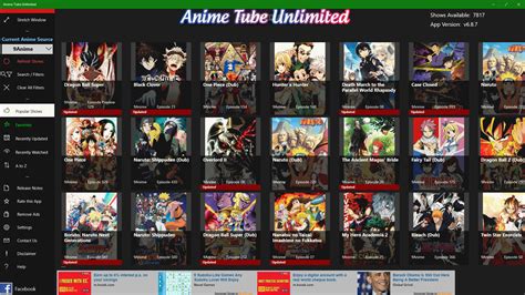 My brother deleted it and i tried to find it on the xbox store and it wasn't there i am on xbox. Anime Tube Unlimited 7.2.10.0 (Freeware) - ANITH