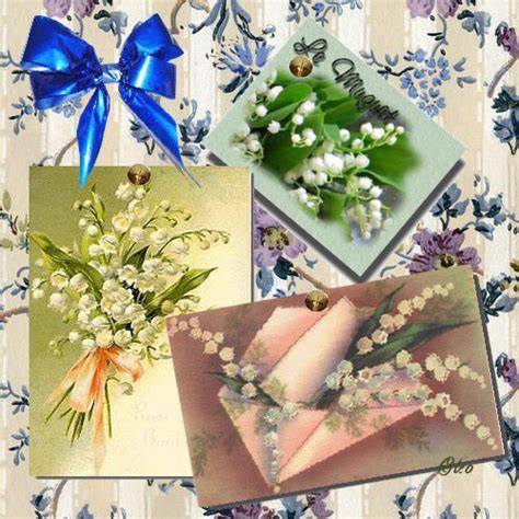 Photo muguet muguet fleur muguet de mai bouquet de muguet brin de muguet muguet porte bonheur petite fleur cartes illustrées jolies cartes. muguets bouquets noeud bleu - fleurs - vaivaine - Photos ...