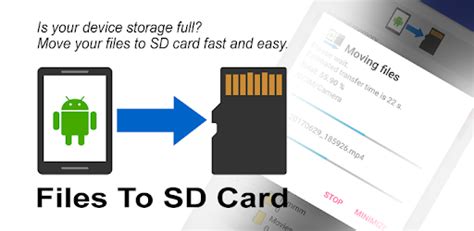 Best solution is to buy a better phone with larger internal memory, because even if you disable internal memory and install game on sd card, you'll have some serious lag unless you're. Files To SD Card - Apps on Google Play