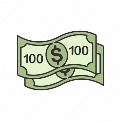 Cash, dollars, one hundred, one hundred dollars icon - Download on ...