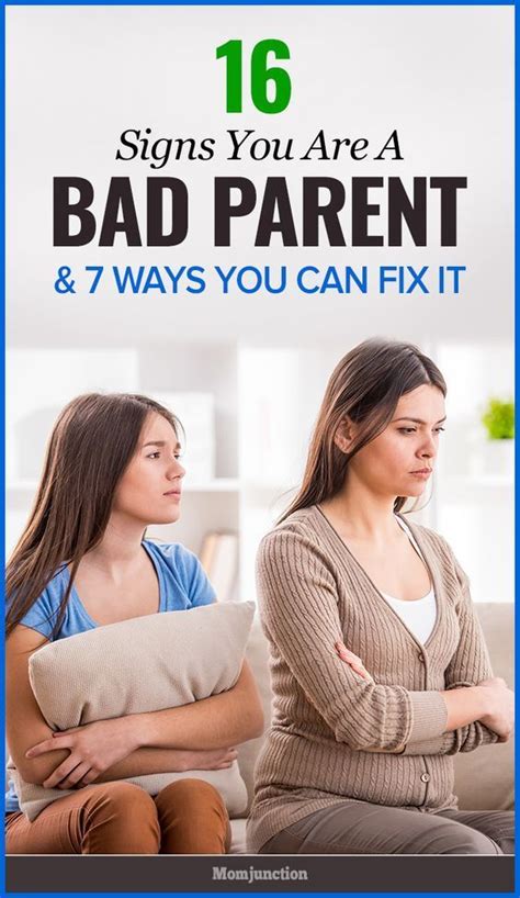 16 Signs of Bad Parenting And 7 Ways to Fix It | Bad ...