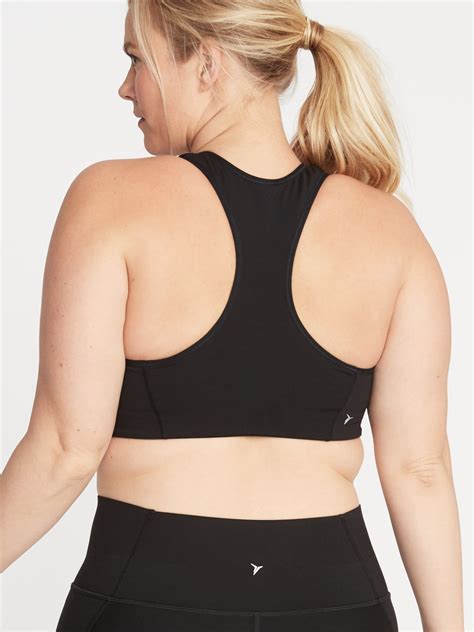 Check spelling or type a new query. Medium-Support Plus-Size Racerback Sports Bra | Racerback ...