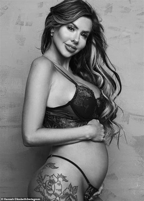 Hannah elizabeth won runner up in the first season of the uk show when she paired up with jon clark. Love Island's Hannah Elizabeth accentuates her baby bump ...