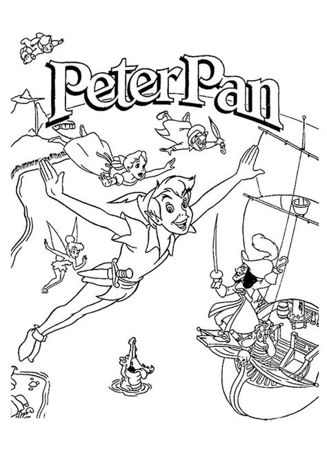 More images for disney peter pan coloring pages free » FREE Disney Peter Pan Coloring Pages for Kids and Adults ...