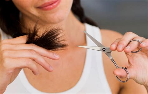 It's possible to fix split ends without cutting them off. How to Cut and Trim Your Own Hair|