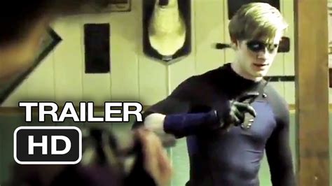 We're supposed to know they're superheroes, because they have costumes, but their names and powers are unidentified. All Superheroes Must Die Official Trailer #1 (2013 ...