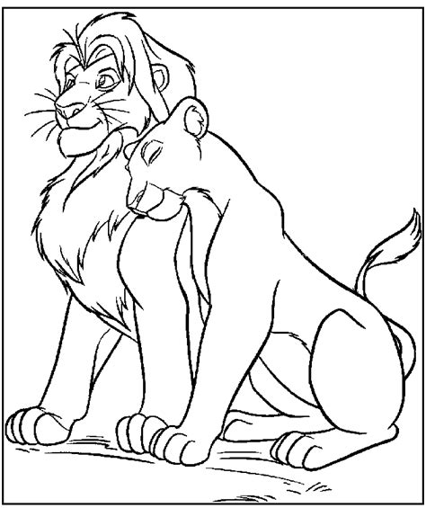 Lion king coloring page 06 coloring page. The Lion King Coloring Pages - Coloring Home