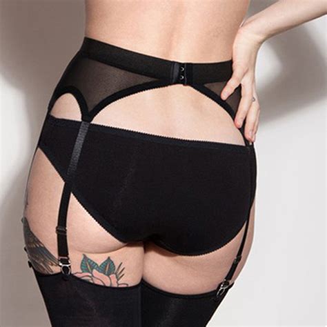 Get the best deals on women's garter belts. 2021 Plus Size Sexy Garter Belt Punk Goth Women Suspender ...