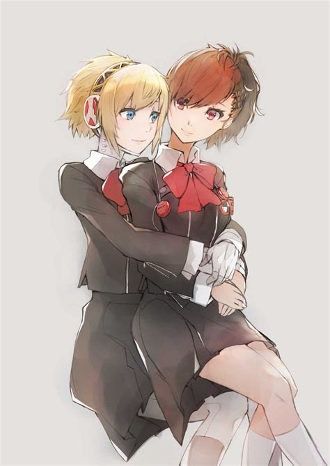 Much of this might already exist, but be. aegis and female protagonist (persona and 1 more) drawn by bana_(stand_flower) - Danbooru
