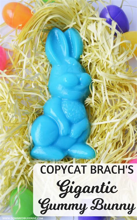 DIY Giant Gummy Bunny (With images) | Gummies, Gummies ...