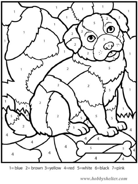 Color by numbers is a great way to relax, develop your coloring skills and to release the creativity of your inner artist! Color by Number Mosaic for Kids | 101 Printable