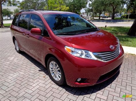 Nyomja meg játszani a diavetítés és további részletek motor gáz v6 3.5l211 színes salsa red pearl int. Salsa Red Pearl 2015 Toyota Sienna XLE Exterior Photo #104868824 | GTCarLot.com