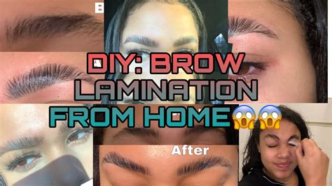 Maybe you would like to learn more about one of these? DIY: Brow Lamination AT HOME - NEXT BIG THING? NEW TREND? - fluffy brows tutorial - GONE WRONG😱😱 ...