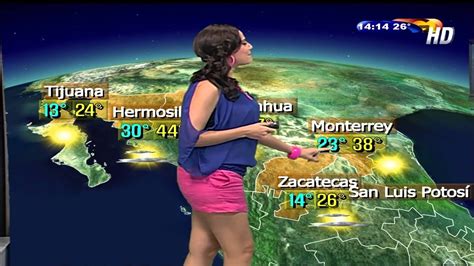 26 de junio de 201118:33. Sandra Ortiz Clima del 26 de Junio de 2012 1 - YouTube