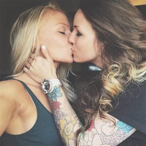 Blush and say, thanks, but i'm not a lesbian. Is it more acceptable for you to see girls kissing each ...