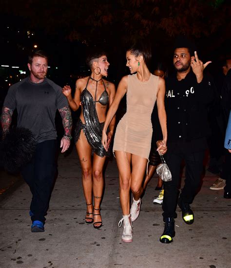 Are bella hadid and the weeknd the best couple ever? Bella Hadid wore a totally see-through dress to the ...