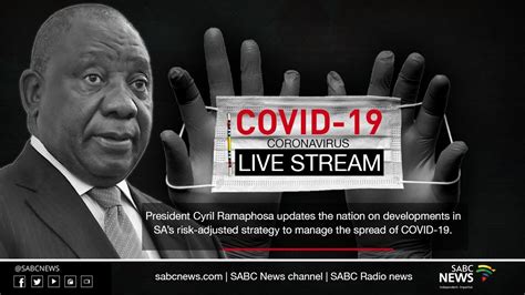 Ramaphosa said that in the coming weeks and months, we must massively increase the extent of our you can read his full speech below: Ramaphosa Speech Tonight : President Ramaphosa To Address ...