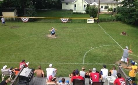 Backyard wiffle ball field is a slice of heaven. Is This Heaven? No, It's The Greatest Wiffle Ball Field In The History Of Backyards | Wiffle ...