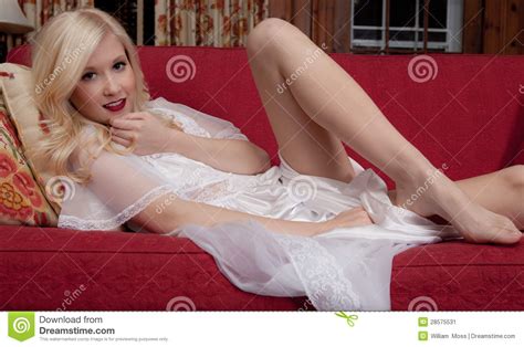 Quickies get an unfairly bad reputation for being rushed and unsatisfying. Pretty Teen On Couch Stock Image - Image: 28575531