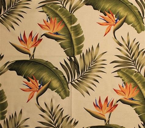 Floral vintage posters are perfect for creating a countryside look in summer houses, and photo posters of. 11 tropical leaf print barkcloth fabrics in 31 colorways ...