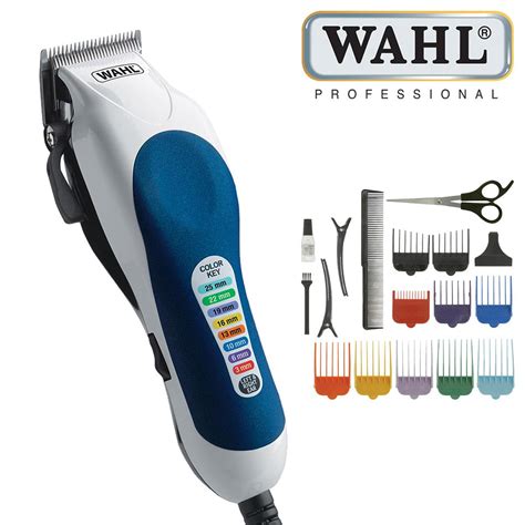 Best wahl hair clippers for barbers. Wahl Corded Colour Coded Pro Hair Clipper Trimmer Grooming ...