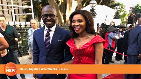 The front lights were damaged and most parts of the body of the expensive g wagon scratched. Malusi Gigaba's Wife Wrecks His Car? - YouTube