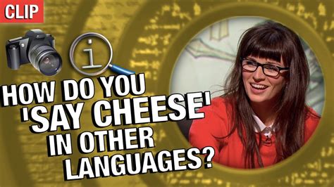 Differently from english, where a woman is beautiful but a man is handsome, italian uses the same word. QI | How Do You 'Say Cheese' In Other Languages? 📸 - YouTube