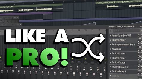 You may simply need to raise or lower the volume of the individual tracks by using the drum and bass tracks are typically set to the middle (balanced between the left and right stereo fields), and vocals, lead instruments, and. How To Mix & Effect Vocals Like A Pro! - YouTube